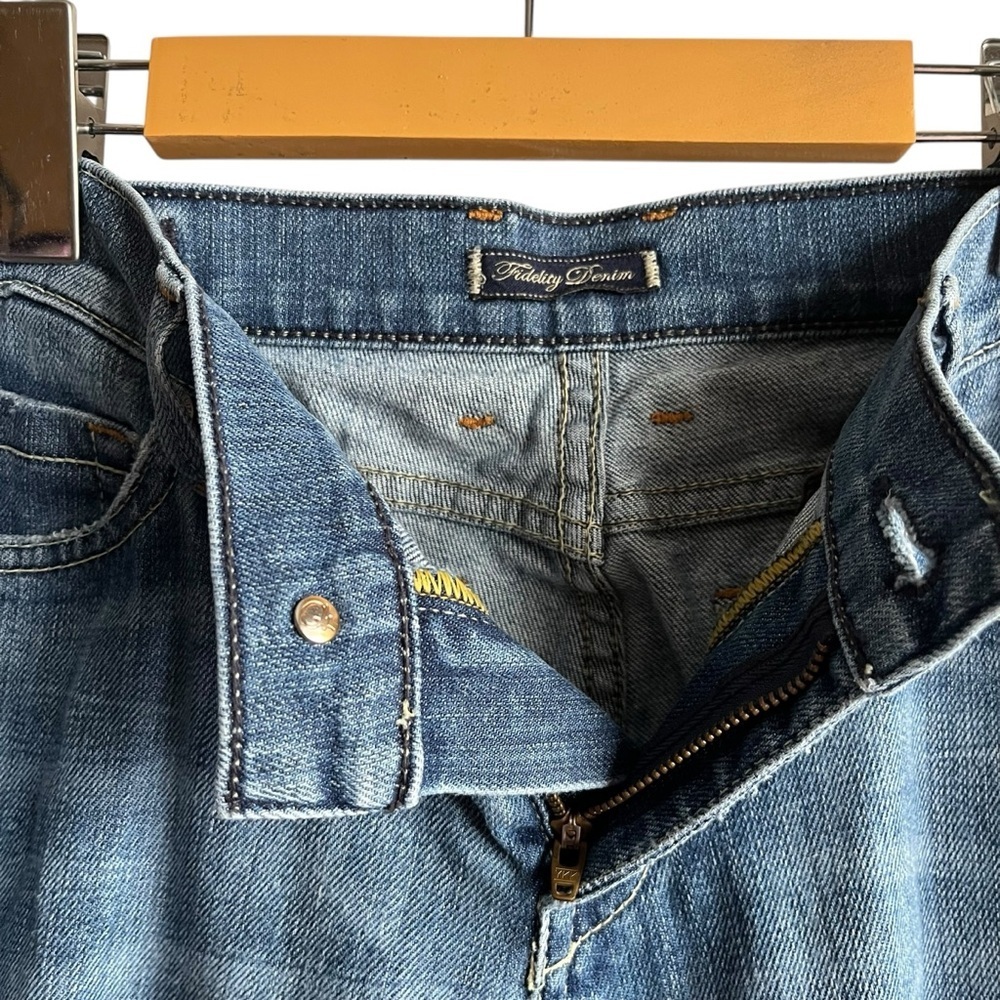 Fidelity Denim Rocco Slim Jeans Size 25 Blue Stretch - Picture 13 of 16